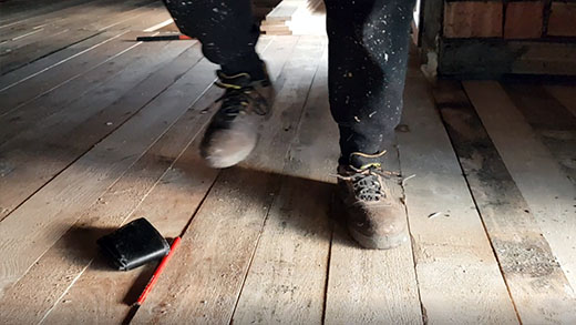 isolamento termico sottotetto calpestabile di Fastisol