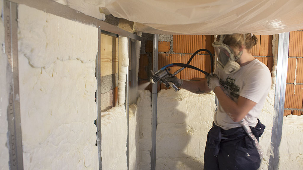 cappotto interno con icynene