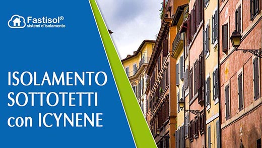 Fastisol, isolamento sottotetto