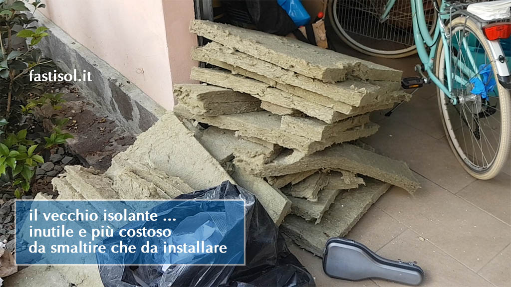 Fastisol, isolamento soffitto con schiuma isolante Fastisol, isolamento soffitto con schiuma isolante